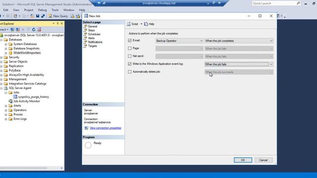 M9L03 - SQL Server Agent Jobs - Parte 2 смотреть онлайн