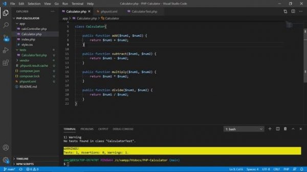 Unit Testing with PHP Unit