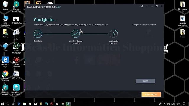 Aprenda a como fazer uma verificação com o iobit malware fiquiter смотреть онлайн