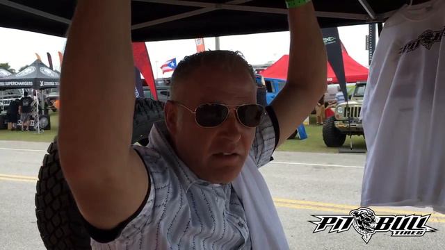 Pit Bull Tires at Jeep Beach 2016 talking with Greg Henderson смотреть онлайн