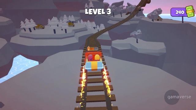 Roller Coaster Rush · Free Game · Showcase смотреть онлайн