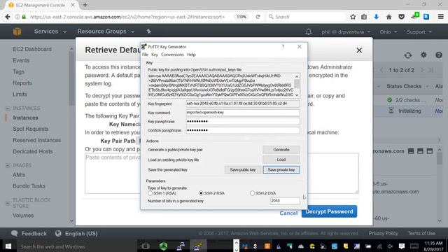 More Linux Command Line, Running a Windows 2012 Server in AWS, RDP to EC2 Ubuntu смотреть онлайн