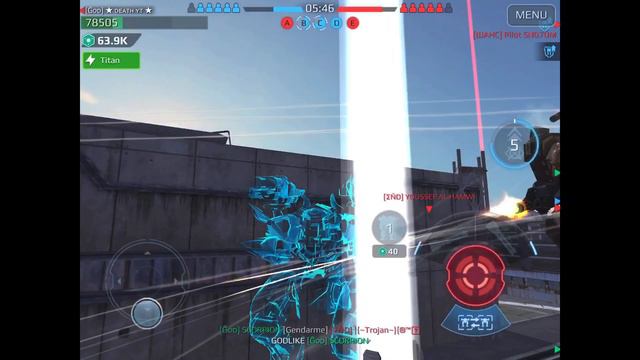 War Robots - 3 GoD ( iOS ) vs EnD ( Android ) . Video 13+ смотреть онлайн