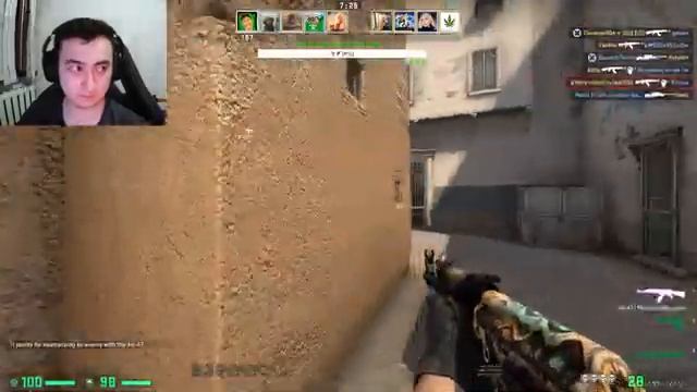 Катаем КС ГО после пятницы (45 сек задержка) смотреть онлайн