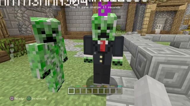 Minecraft PS4 Battle Mode Gameplay Part 2 - SHOWDOWN! (Minecraft PS3, PS4, Xbox, Wii U) смотреть онлайн