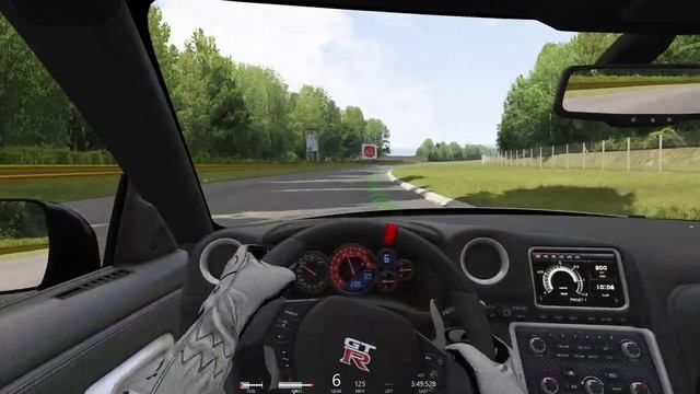 Assetto Corsa - NISSAN GT-R NISMO, Monza 1966 Full Course [Onboard] смотреть онлайн