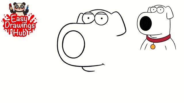 How to draw Brian Griffin from Family Guy in 4 minutes смотреть онлайн