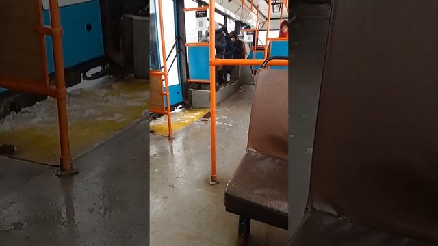 Борисов.Поездка на автобусе МАЗ 103 062 по маршруту 16 (АЕ 5883-5) смотреть онлайн