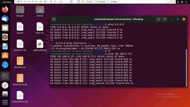 Temel Linux Dersleri 9. wget ve ping komutu смотреть онлайн