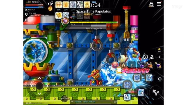 [Maplestory M] Ice Lightning Mage Guild Dungeon. смотреть онлайн