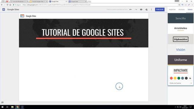 Crear Páginas Web - GOOGLE SITES - Versión 2022 - MUY FÁCIL ⭐️ смотреть онлайн