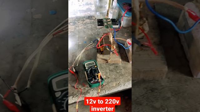 12v to 220v inverter 500w #Shorts смотреть онлайн