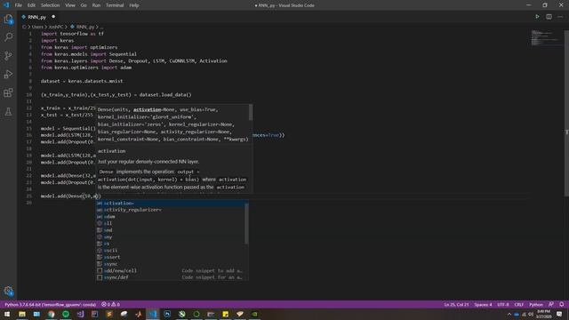 CUDA acceleration with Recurrent Neural Networks смотреть онлайн