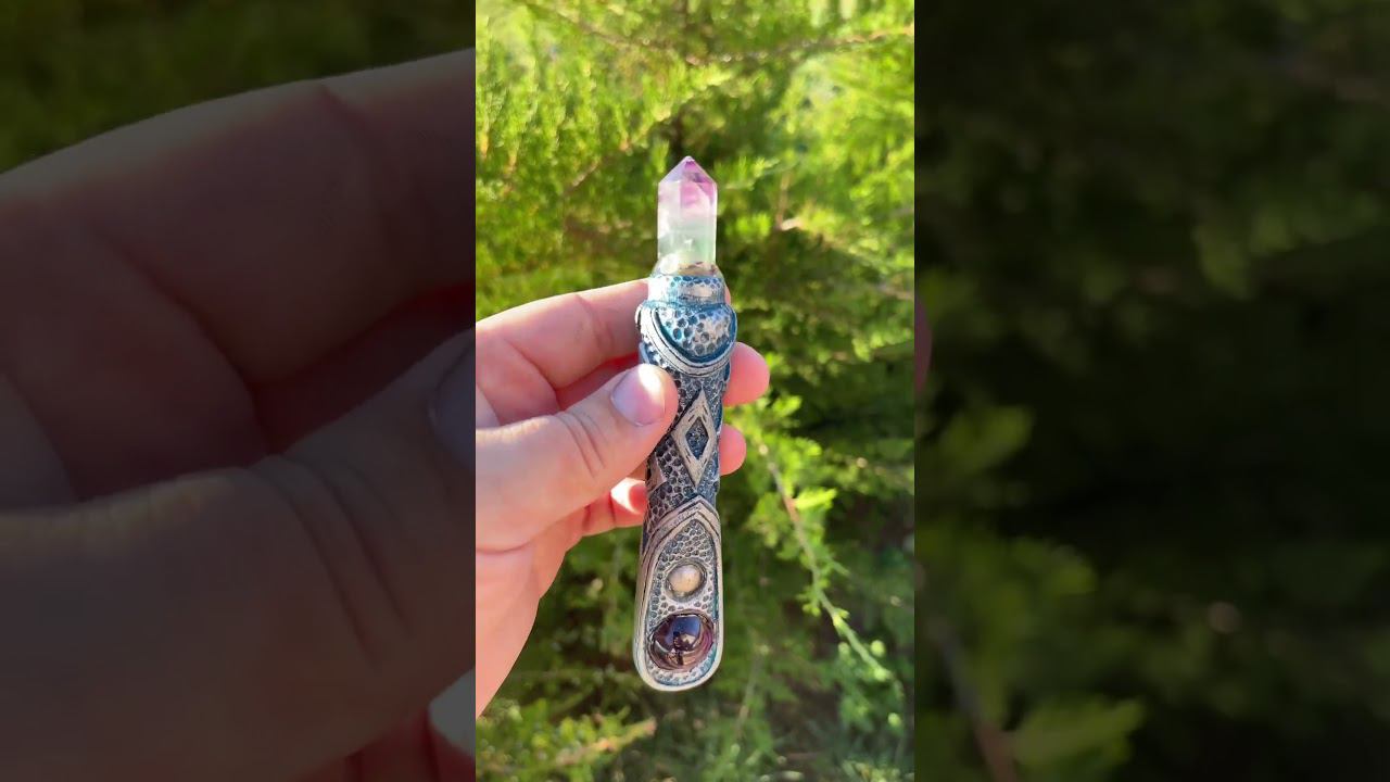 Звездный рунический жезл с метеоритом #кудесникдобрыня смотреть онлайн