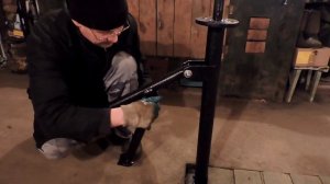 Самодельный шиномонтажный станок ч.2