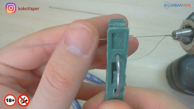 Намотка! Урок №5 Мотаем Clapton Coil |  Coil's Lesson №5 Clapton Coil