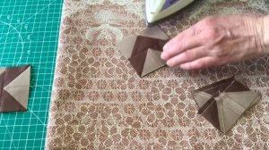 Easy Patchwork Block for Beginners "Flower in a Frame" Patchwork Quilt Patterns Patchwork Design