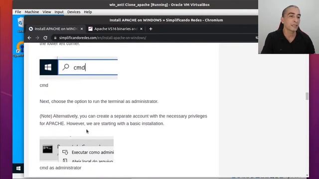 Instalar APACHE em WINDOWS смотреть онлайн