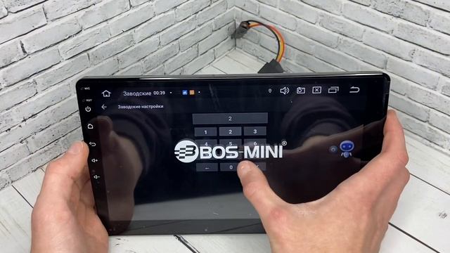 Обзор магнитолы A6 BOS-MINI 4 на 64 смотреть онлайн