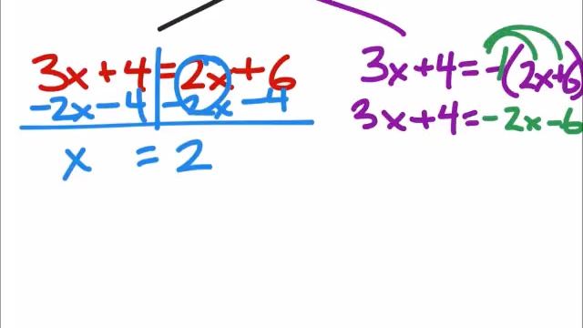 How to Solve an Equation with 2 Absolute Values (a MATH 1010 Problem) смотреть онлайн