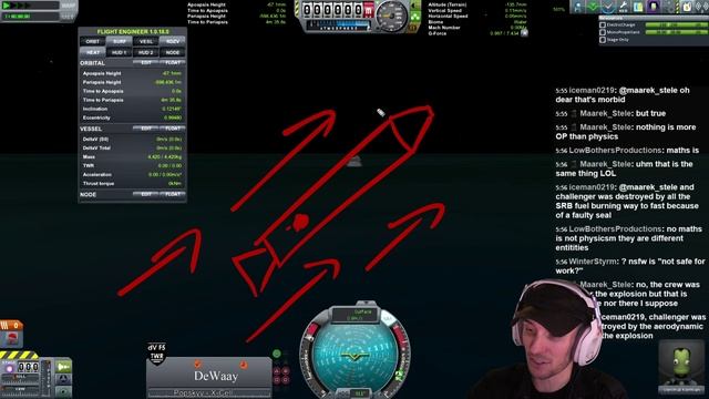 Kerbal Space Academy - Why is my rocket flipping out?? (Take 1) смотреть онлайн