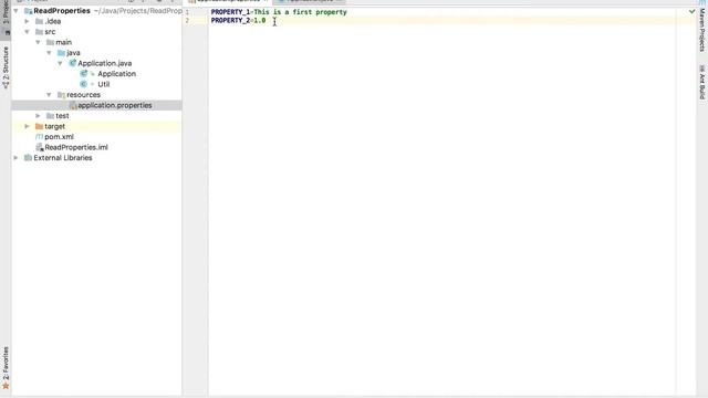 Java. Property-файл смотреть онлайн