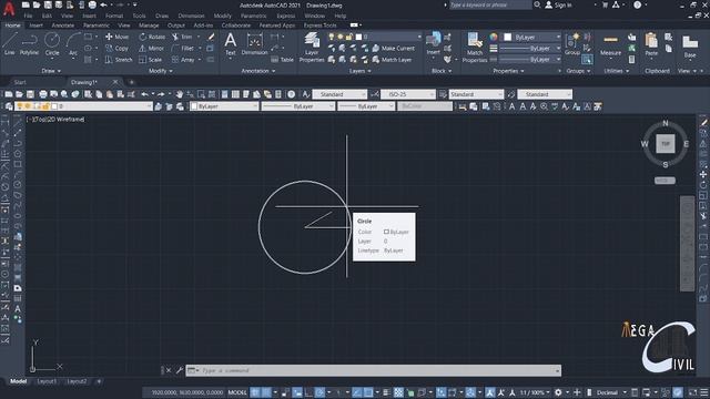 AutoCAD 2021 Tutorial। Drafting Setting। Grid। Snap। Polar Tracking। Object Snap। Dynamic Input смотреть онлайн