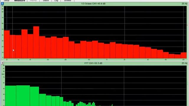 Comparison between FFT and 1/3 octave analysis смотреть онлайн