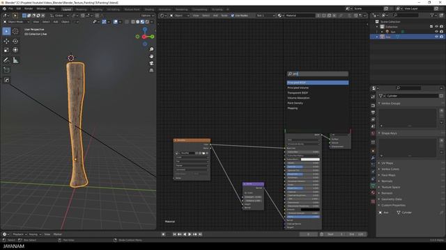 Blender Texture Painting Tutorial смотреть онлайн