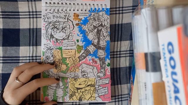 няшный обзор на скетчбук ☆☆☆☆☆(летний) смотреть онлайн