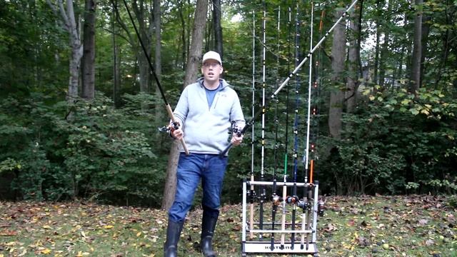 Berkley E-Cat Vs Bass Pro Shop Cat Maxx - catfish rod review смотреть онлайн