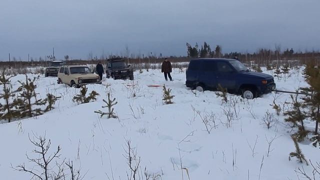 Разорвали Ниву!!!5D?. 70км бездорожья.