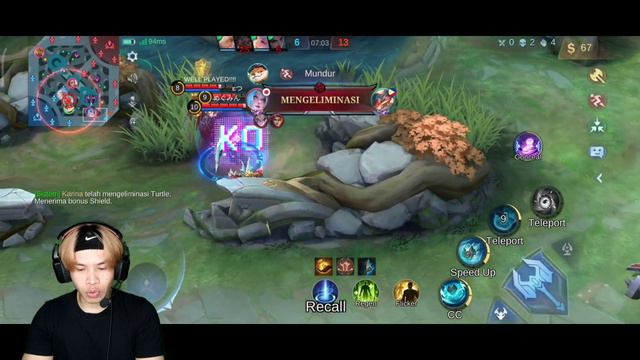 HERO SPESIALIS KEROYOKAN 🤣 - HERO BARU CHIP SUPPORT/TANK GAMEPLAY MOBILE LEGENDS смотреть онлайн