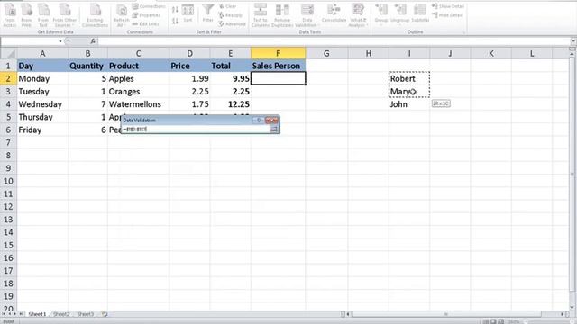 How to Create a Dropdown List in Excel смотреть онлайн