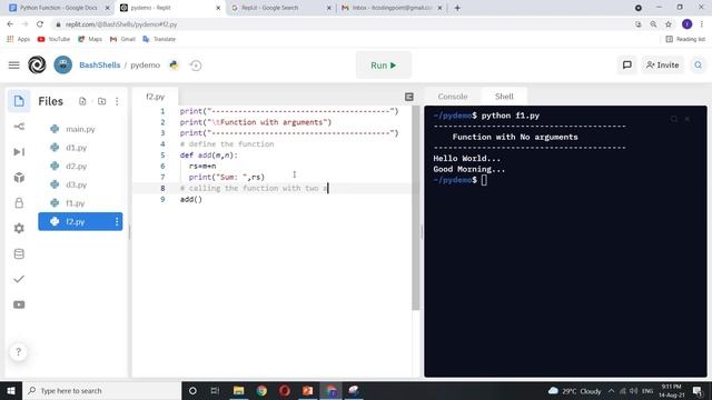 Learn Python Tutorial | Python Function | Python Lambda Function смотреть онлайн