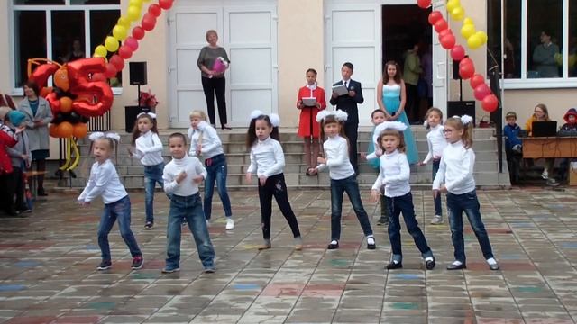 Флешмоб первоклассников смотреть онлайн