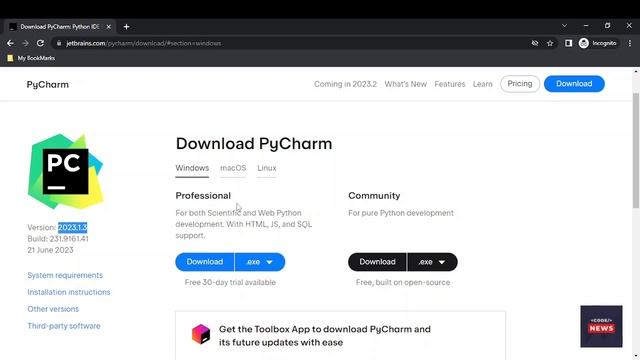 How to Install PyCharm | Python for beginners | Python full course | Python Tutorial | Learn Python смотреть онлайн