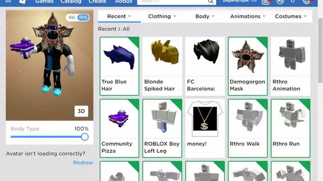 КАК ПОМЕНЯТЬ АВАТАР В ROBLOX смотреть онлайн