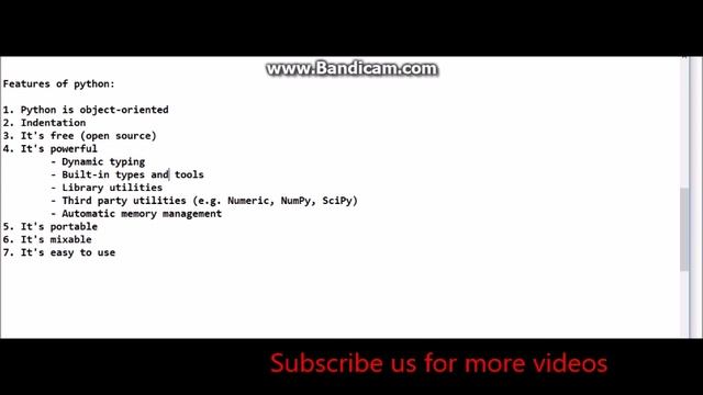 Introduction to python | Basics of python | why python? | feature | lecture 1 смотреть онлайн