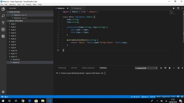 Aula 13 - Curso de Typescript - Classes смотреть онлайн