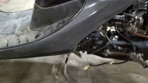 Как Снять Двигатель На Honda Dio AF34