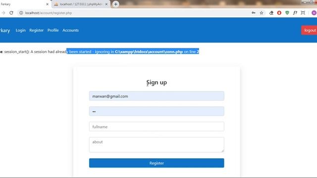 #25 logout in php && session смотреть онлайн