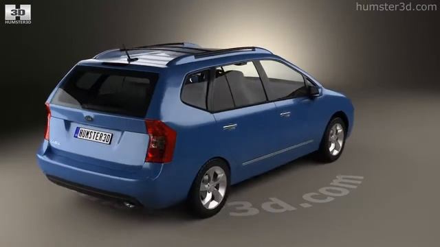 Kia Carens 2006 3D model by Humster3D.com смотреть онлайн