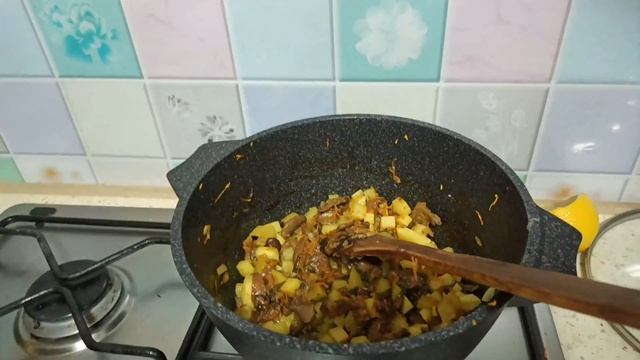Готовлю Сливочный грибной суп.Вкусно и быстро.Влог смотреть онлайн