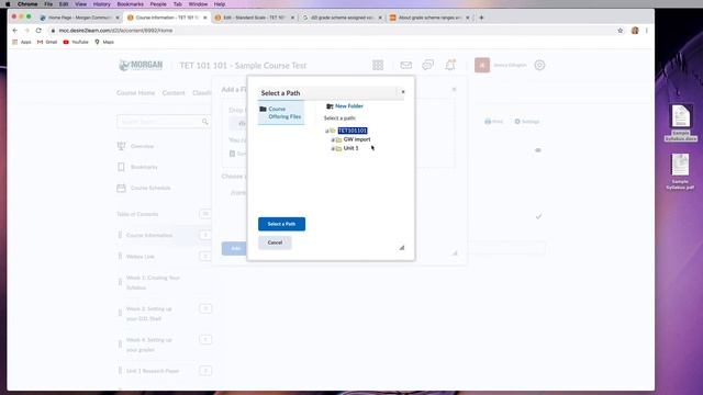 D2L - Uploading Documents to Content смотреть онлайн