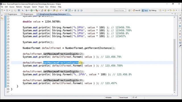 string format percentage in java смотреть онлайн