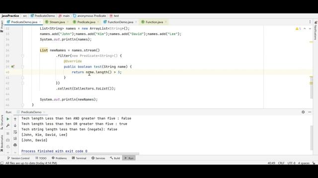 Java 8 Interviews, Functional Interface, Predicates, Functions, Chaining [Live Demo] | Tech Tips смотреть онлайн