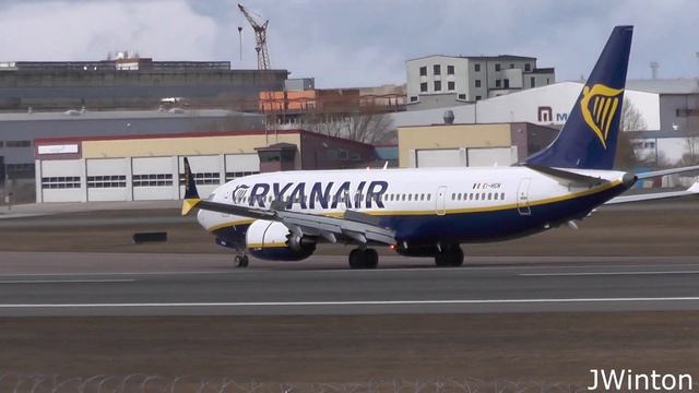 30+ Minutes Planespotting Tallinn Airport (Estonia) March 2022 смотреть онлайн