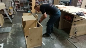 Продолжаем строить мебель в автодом | Volkswagen T3 | Строим кемпер вместе с вами | Серия 12