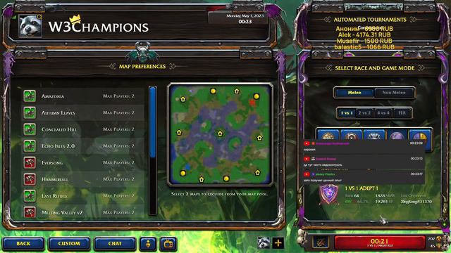 PONCHO на ТУРНИРЕ в Warcraft 3 Reforged смотреть онлайн